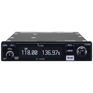Émetteur-récepteur VHF Airband 118.000-136.992MHz, talkie-walkie longue portée, radio de voiture ICOM IC-A220, radio bidirectionnelle aéronautique - Product Image 1