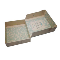 Cajas de Envío Plegables de Cartón Corrugado Reciclado Biodegradable con Materiales Personalizados, Grabado en Relieve y Logotipo