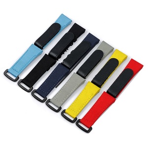 Correa de reloj de tela Amarilla y Naranja de lujo de alta calidad de 25mm * 21mm, correa de nailon de lona de cuero para reloj <span class=keywords><strong>Richard</strong></span> <span class=keywords><strong>Miller</strong></span> - Product Image 1