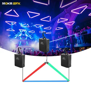 Moka SFX RGB LED động Tam giác Rod ánh sáng động pixel Ống ma trận hệ thống ánh sáng cho khác nhau động nghệ thuật nội thất sân khấu hiển thị