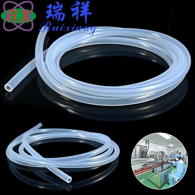 Aseptic Silicone Peristaltic Pump Tube 8.00 0.10mm Single-Use ROHS/REACH/LFGB Certified Medical/Lab Use Bioreactors Cutting