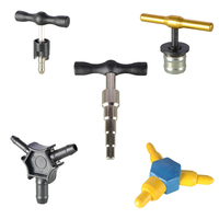 Outil manuel d'élargissement et de chanfreinage de tubes 12-50 mm pour réparation de tuyaux en PVC, PPR, aluminium et plastique