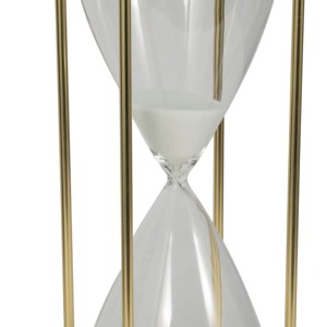 Timer a Clessidra in Vetro Decorativo per Casa, Ufficio, Scrivania, Soggiorno, Esposizione su Scaffale - Product Image 5