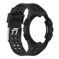Bracelet de montre en TPU transparent avec étui pour Samsung Galaxy Watch 4 Classic 46 42 44 mm 40 mm 46 mm, bracelet de montre en silicone