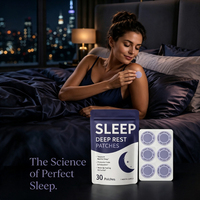 Produit de santé très vendu, patch de sommeil hypoallergénique en tissu non tissé pour adultes, sommeil profond