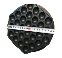 Gaufrier à bulles électrique Commercial, Machine à gaufres de Hong Kong, belgique, appareil de fabrication des oeufs