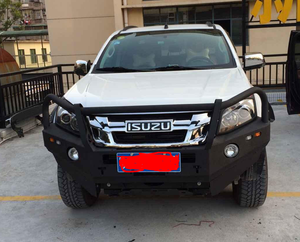 Paraurti Auto 4x4 Fuoristrada per ISUZU D-MAX <span class=keywords><strong>2012</strong></span>+ Bull <span class=keywords><strong>Bar</strong></span> Anteriore con Lampada Paraurti Anteriore in Acciaio - Product Image 4