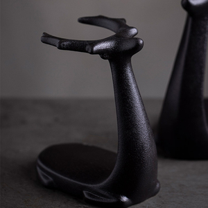 Juego de té con soporte de filtro de gotero de café de cerámica clásico y decoración de artes y manualidades con estilo clásico - Product Image 5