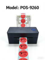 Printer Label Thermal Desktop BT 9260 Pabrikan 100mm 4 Inch Bekas Garansi 1 Tahun Pengiriman Ekspres Label Waybill Logistik