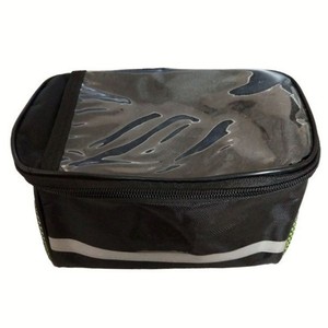 Bolsa para manillar delantero de bicicleta con bolsillo para teléfono con pantalla táctil, almacenamiento portátil para equipo de ciclismo, amarillo, verde, negro, naranja, morado - Product Image 5