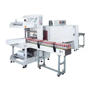 SJB 2024 new PE Film Wrapper Packing Automatic Shrinking Machine Glass Bottle L Type Heat Shrink Wrapping Packaging Machine