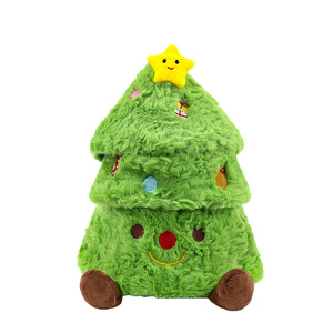 Nuevo Juguete de <span class=keywords><strong>Peluche</strong></span> Suave con Forma de Cachorro Escondido en un Árbol de Navidad, Decoración Navideña, Regalo Sorpresa Festivo de Navidad, Relleno de Algodón PP - Product Image 6