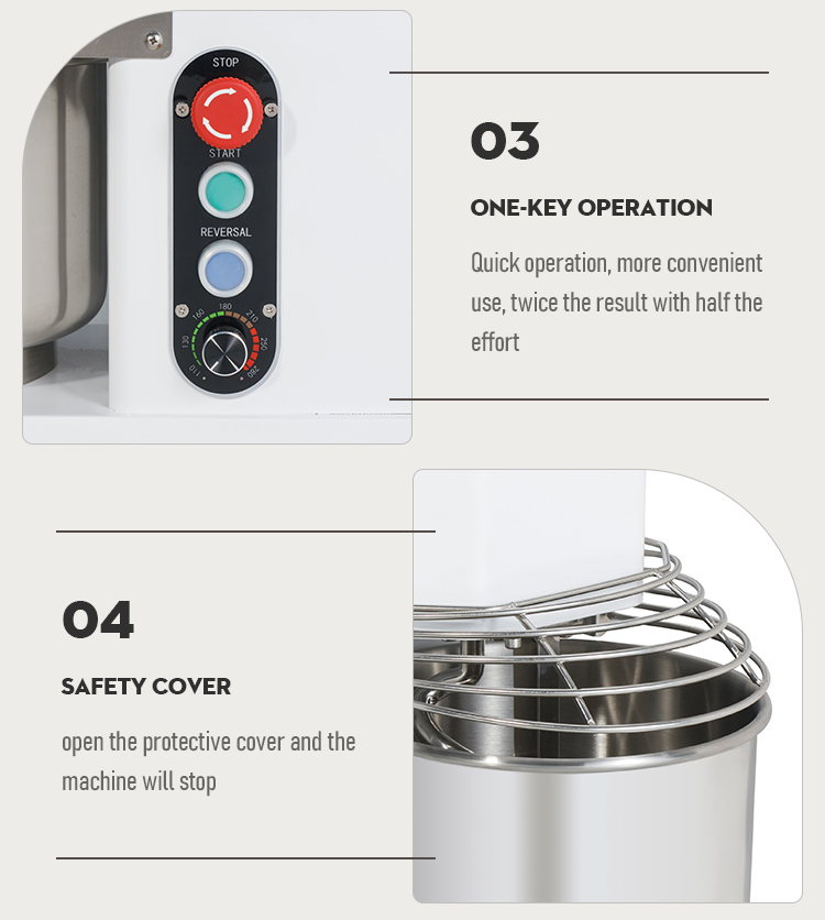 spiral dough mixer kys