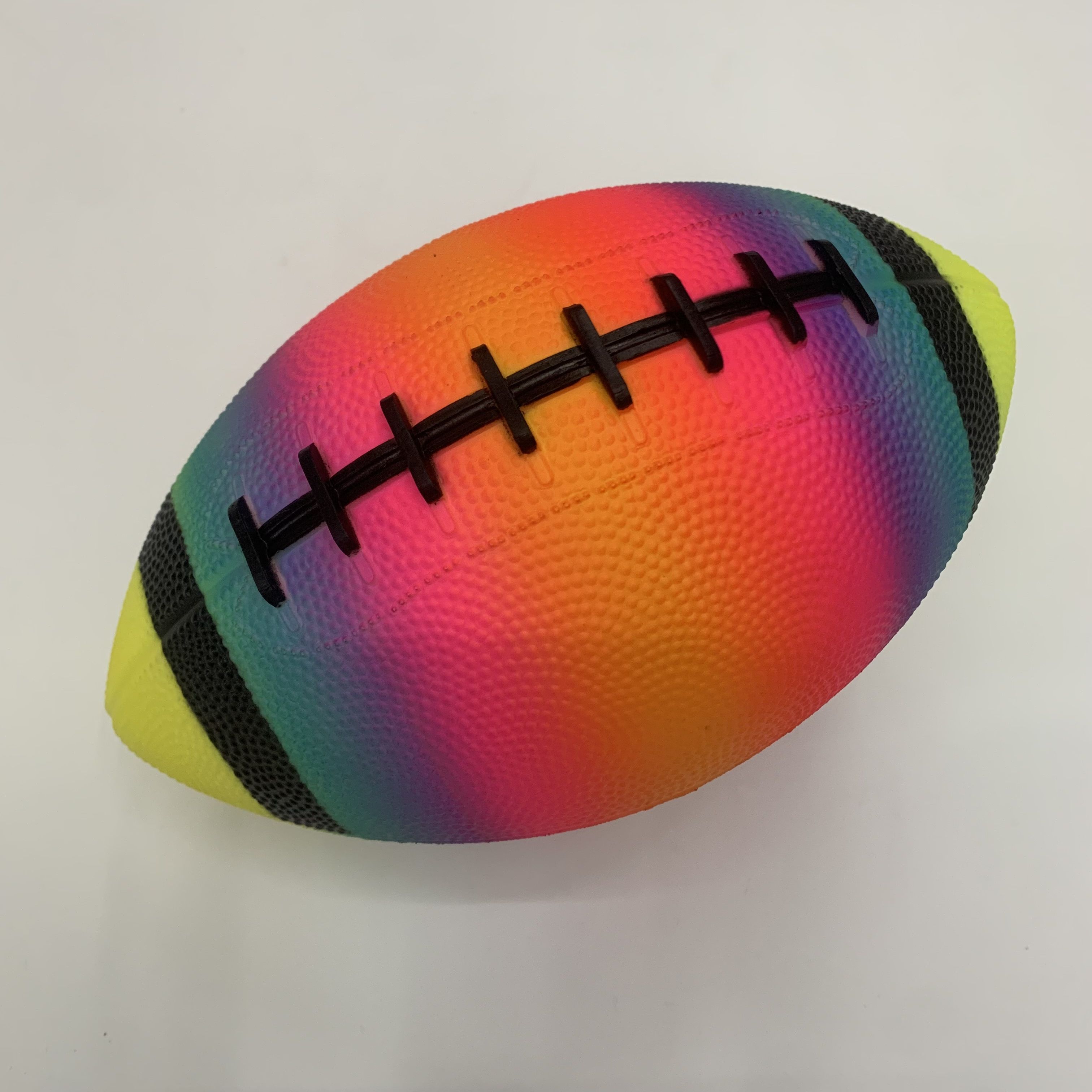 New no. 3 rainbow rugby kindergarten children hit no pain