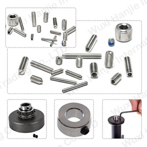 Professional Metric SS304 Hollow Grub Cylindrical Point Hex Socket Plastic Tip Dog Point <strong>Rust</strong> Resistant Set <strong>Screws</strong> - Product Image 4