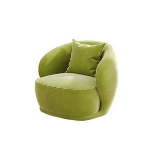 Modern Cream Lamb Wool Sofa Net for Home Furniture Commercial Red Beauty <b>Salon</b> <b>Nail</b> Negotiation <b>Chair</b> with Wind Features - Product Image 5