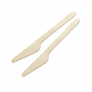 FSC biodegradabile coltelli in legno Set 30 pezzi per pentole da esterno scatola di 108 pezzi - Product Image 2