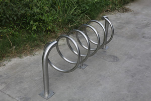 Ngoài trời kim loại xe đạp lưu trữ giá bên ngoài công cộng thép không gỉ xe đạp đứng đường phố bên lề đường xe đạp Giá để xe chu kỳ giá - Product Image 6