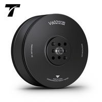 T-MOTOR V602 KV180 Motor Quadcopter Listrik 12S Sayap Tetap VTOL DC 48V Efisiensi Tinggi