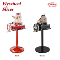 Nouvelle trancheuse à volant Chefwin, lame AISI 420 de 300 mm, épaisseur réglable manuellement de 0 à 11 mm, pour jambon/saumon/congélation, viande réfrigérée, cuisine 1