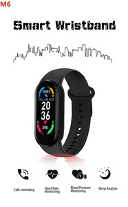 สมาร์ทแบนด์ <span class=keywords><strong>Mi</strong></span> M6 Sport สายรัดข้อมืออัจฉริยะ นาฬิกาติดตามการออกกำลังกาย วัดความดันโลหิต อัตราการเต้นของหัวใจ กันน้ำ - Product Image 3
