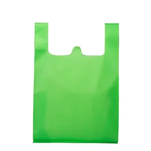 FeiFei Non Woven T Shit Bags Nonwoven Vest Shopping Tote Bag For Supermarket