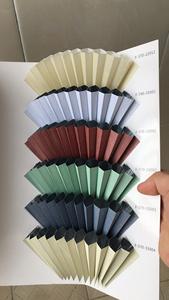 بيع المصنع حسب الطلب منزل أخضر سماوي بمحرك 25 قرص العسل الستائر الخلوية الخفيفة - Product Image 6