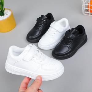 2024년 순백색 남녀 아동용 캐주얼 신발 가을 미끄럼 방지 스포츠 디자인 어린이 워킹화 - Product Image 4