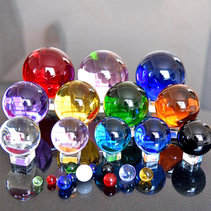 K9 Rõ Ràng Pha Lê Balls Lensball Ma Thuật Bola De Cristal 30-200 Mét Trang Trí Nội Thất Ornament Quả Cầu Trong Suốt Quả Cầu - Product Image 1