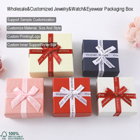 Cajas de Joyería de Cartón Rígido al por Mayor Baratas con Tapa y Base, Embalaje Personalizado, Caja para Pulseras con Logotipo, Grabado y Laminado Mate