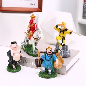 Set de Mini Estatuas de Viaje al Oeste, Personajes Clásicos Chinos, Micropaisaje, Colección para Entusiastas de la Cultura, Regalos - Product Image 2