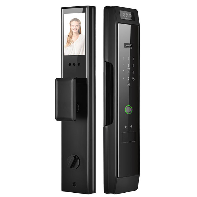 Custom Intelligent Unlock Tuya Wifi Control Fingerprint Security Smart Main Door Lock · image 7
