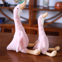 Grande oie blanche cygne poupée canard en peluche Super doux PP coton remplissage peluche Animal de ferme jouet pour enfants cadeaux