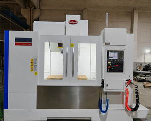 Качество, одиночная чугунная алюминиевая сталь VMC1160, заводская цена, автоматический cnc vmc 5 осевой вертикальный обрабатывающий центр - Product Image 2