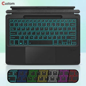 Teclado Inalámbrico Retroiluminado con Panel Táctil/Soporte para Lápiz de 13 Pulgadas para <span class=keywords><strong>Microsoft</strong></span> <span class=keywords><strong>Surface</strong></span> <span class=keywords><strong>Pro</strong></span> 8 <span class=keywords><strong>Pro</strong></span> <span class=keywords><strong>X</strong></span> Tablet Clavier - Product Image 1