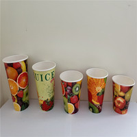 Origin Factory Disposable Juice Paper Cups Wholesale Price