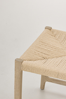 Chaises de salle à manger en bois de style minimaliste moderne, adaptées à une utilisation dans les maisons, les hôtels ou les appartements, et fabriquées en bois massif