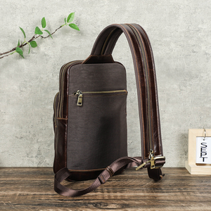 Hợp Thời Trang Người Đàn Ông Của Nhỏ Chính Hãng Da Mini Ba Lô Túi Cho 8.3 'Ipad Xách Tay Ba Lô Với Nhiều Túi Sling Vai Túi Người Đàn Ông - Product Image 3