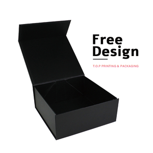 hot sale customizable cardboard paper boxes folding corrugated shipping box foldable magnetic gift packaging box