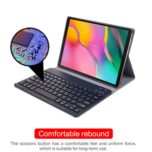 Bàn Phím Không Dây Bảo Vệ Thông Minh TPU Bìa PU Leather <span class=keywords><strong>Tablet</strong></span> Trường Hợp Đối Với Samsung Galaxy Tab Một 8.0 T290 T295 - Product Image 3