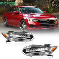 Ensemble de phares LED pour Honda Accord 2019-2022, version américaine, état haut de gamme