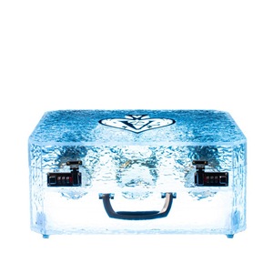 RGB Champagne có thể sạc lại vali cho Câu Lạc Bộ 3 chai Carry trường hợp Presenter kệ trưng bày - Product Image 3