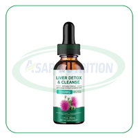 Ausreson OEM Marque privée Nettoyage de l'intestin et du côlon Détox Goutte liquide Produit amincissant Supplément Detox Gouttes diététiques
