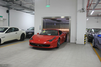 Ascenseur de chargement automobile FUJISJ, efficace et sûr, à entraînement par traction, en acier robuste, design moderne, pour parkings, supermarchés et centres commerciaux