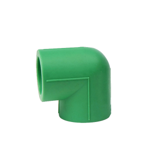 עמיד ירוק מחיר סביר מפעל סיטונאי כל סוגים של PPR פלסטיק אבזרי צנרת מפעל 90 מעלות מרפק - Product Image 2