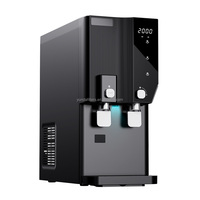 Distributeur d'eau de bureau YUNDA en gros avec filtre à 4 étapes PP CTO RO UF T33, eau chaude et froide