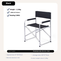 Table et chaise pliantes en fer pour le camping en plein air, chaise de pêche moderne et portable pour la terrasse, le balcon, les loisirs, la salle de sport