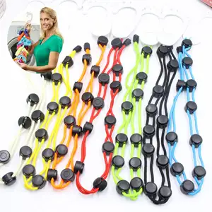 Sock Laundry Helper Storage Hangers Closet Organizer Adjustable Laundry Clothesline Rope Sturdy Hanging Drying Clothes Line