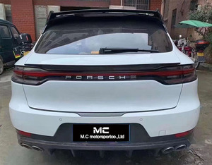 Accesorios de coche alerón de techo de fibra de carbono para Porsche <span class=keywords><strong>Macan</strong></span> 95B alerón de techo <span class=keywords><strong>2008</strong></span>-IN - Product Image 2