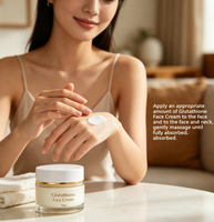 Crème Visage Éclaircissante Hydratante Anti-Taches Pigmentaires au Glutathion Marque Blanche